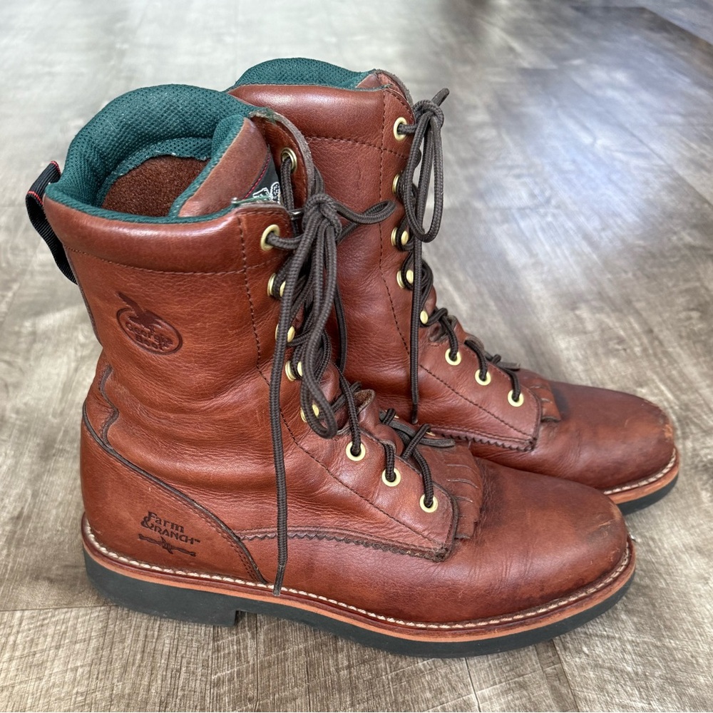 Georgia Boot Farm and Ranch Lacer Work Boot Men’s 11